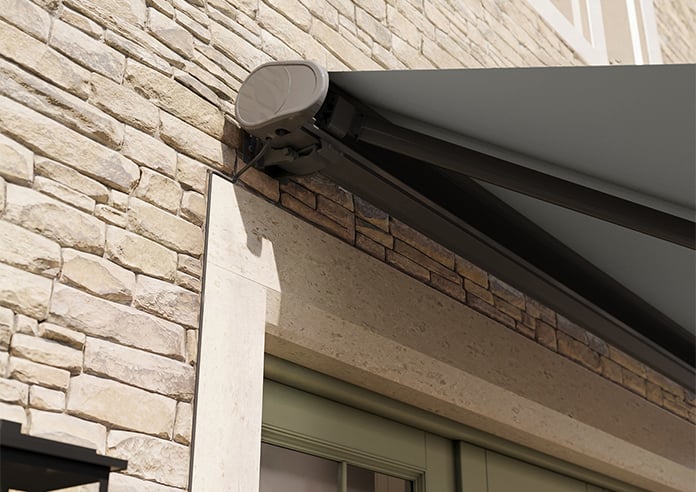 Solis Ultra Luxe, Light Grey - Electric Full Cassette Awning - Image 5